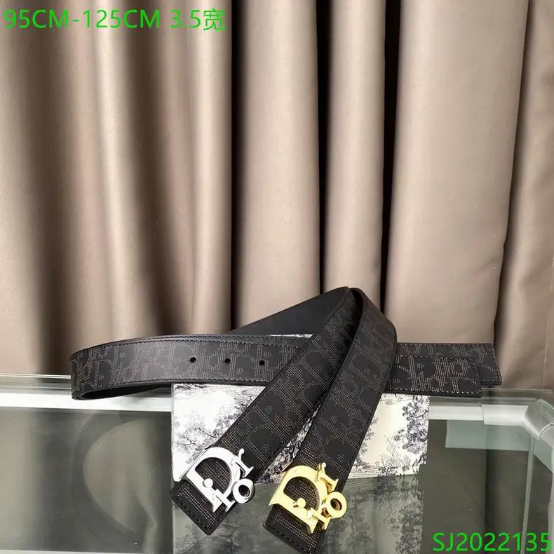 Dior belt 35mmX95-125cm 7D12